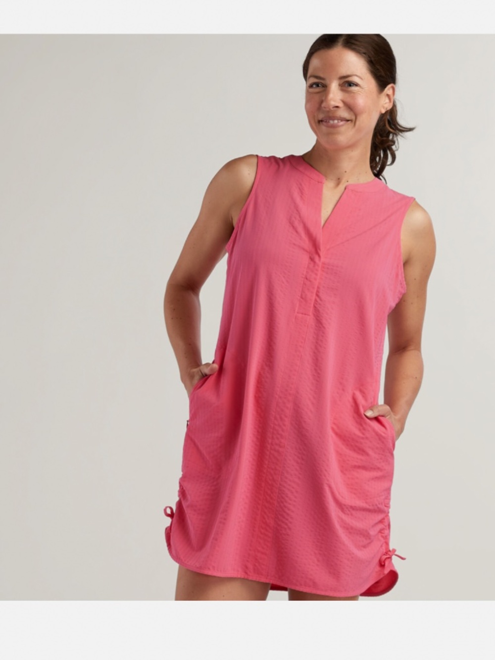 Title Nine Speed Racer Athletic Dress Medium Active Golf Orange